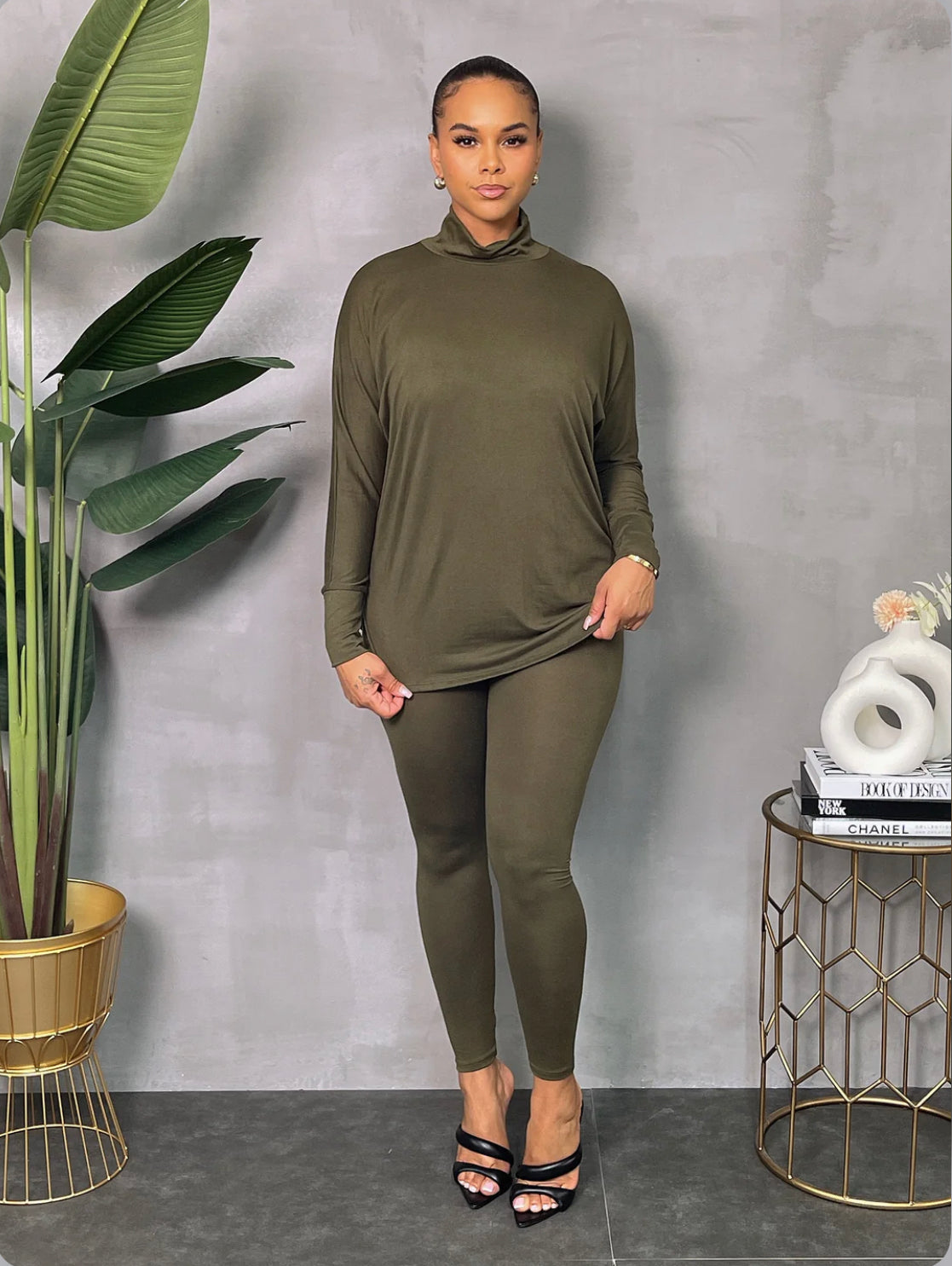 Olive Comfy Set