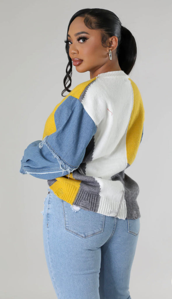 Jean Smile Sweater