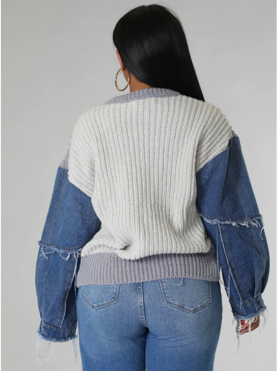 Patch Sweater