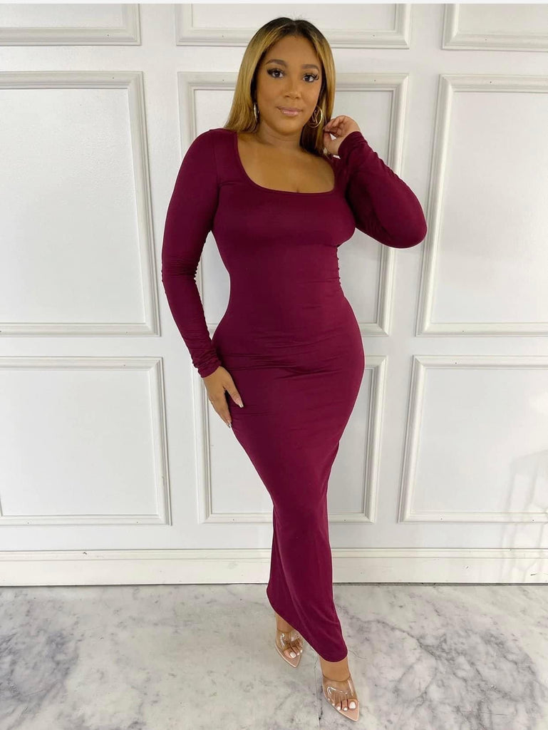 Long Sleeve Slay Dress