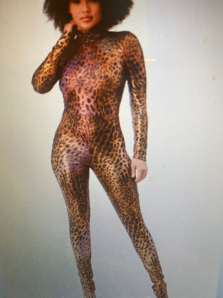 Leopard Print One Piece