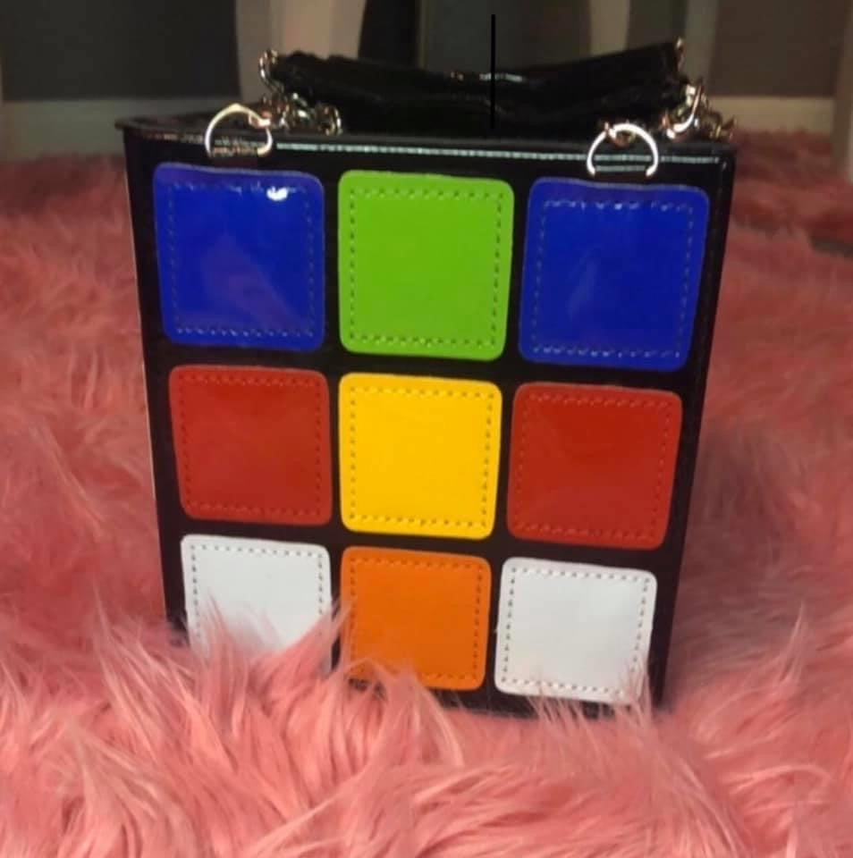 Rubik’s Cube Purse